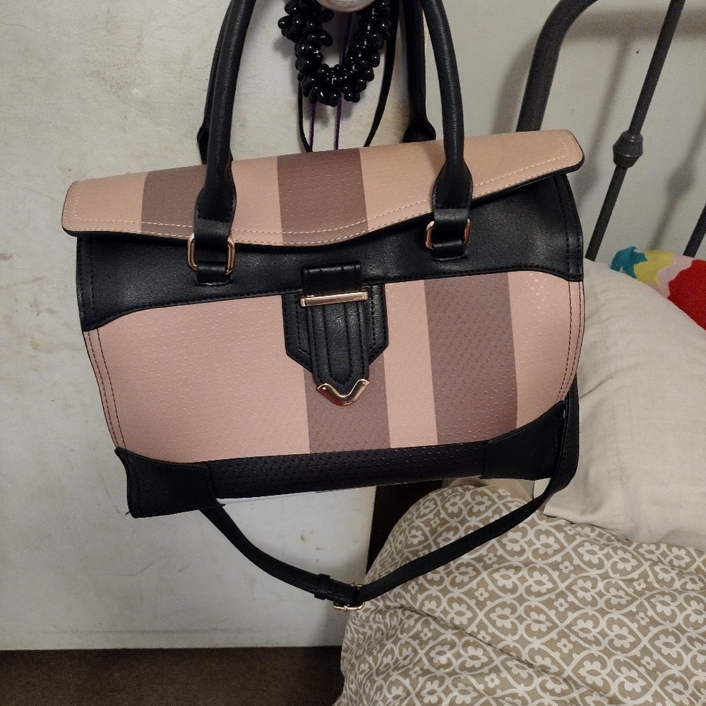 Plaid tote